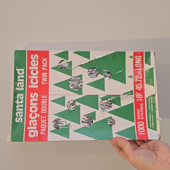 Vintage Christmas Tree Icicle Packs - Picture 3 of 5